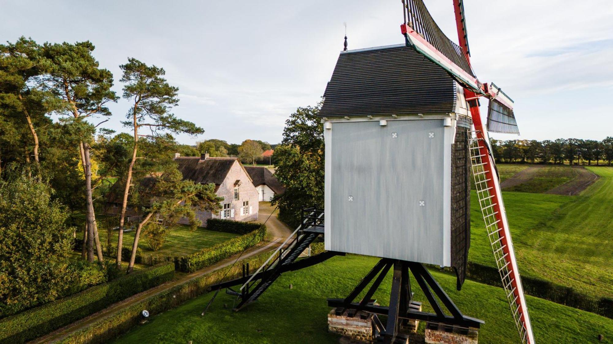 Beddermolen - Molenhuis Op Historisch Erfgoeddomein Westerlo Luaran gambar